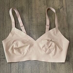 Aerie Nude Seamless Bra with Adjustable Straps